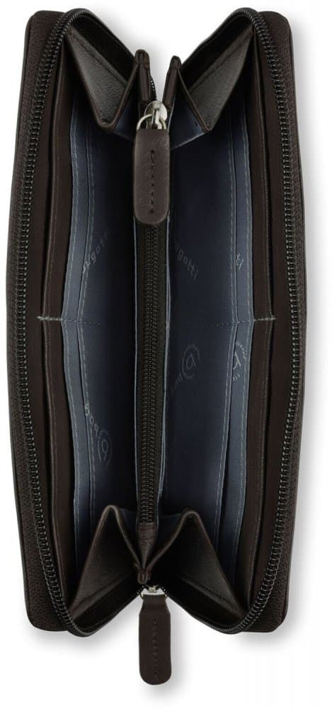 Dámská peněženka Bugatti Banda long zip 49133602 hnědá 3