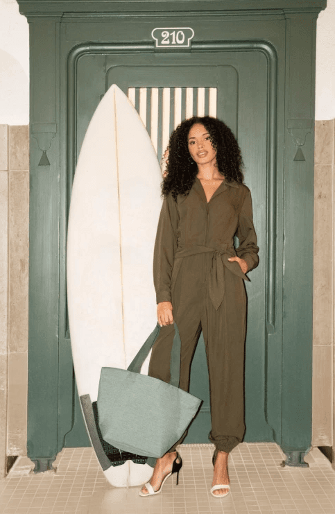 Kabelka Reisenthel Shopper M twist sage ZS5048 zelená 4
