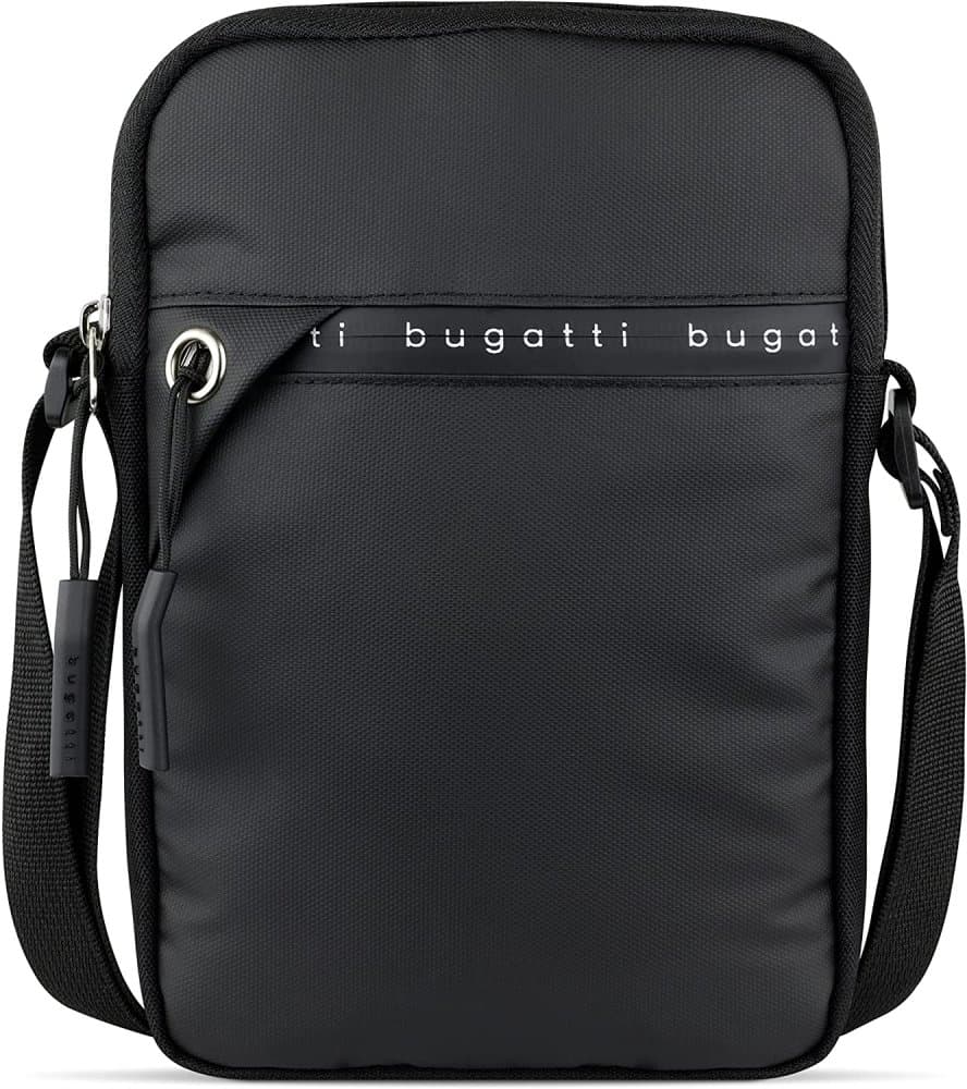 Pánská malá crossbody taška Bugatti BLANC DeLight 49450401 – Černá 6