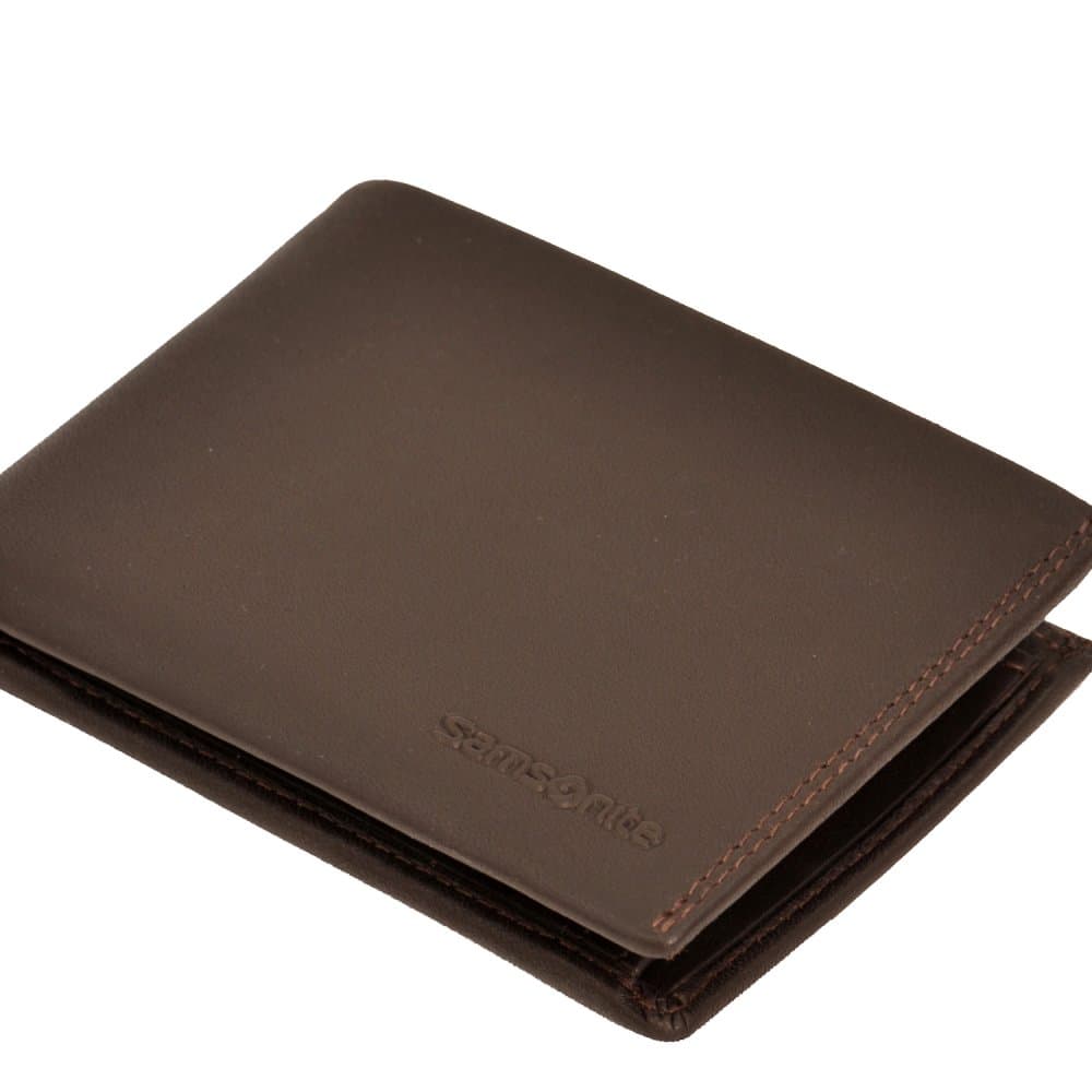 Samsonite Attack 2 SLG 151889-1320 pánská kožená peněženka hnědá 4