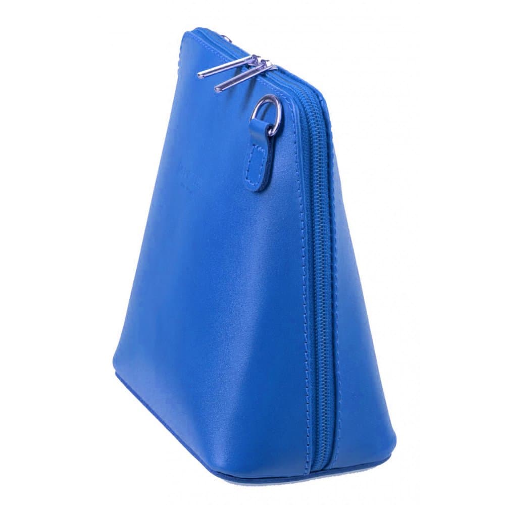 Giglio leather Malá dámská kožená kabelka 133 modrá 3