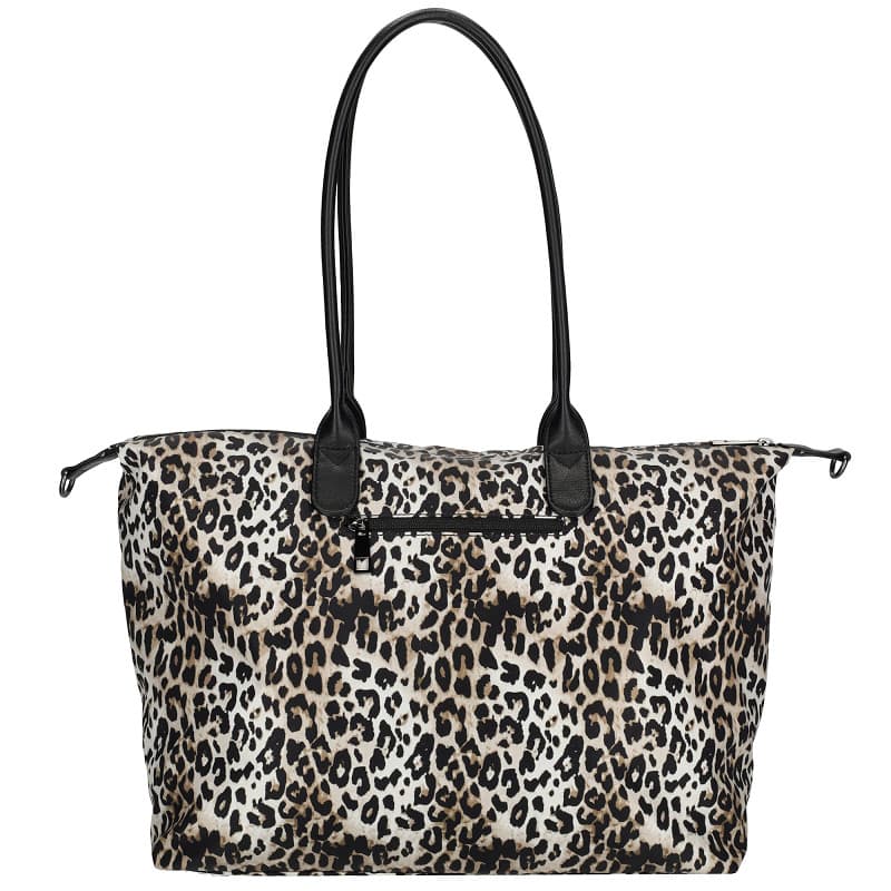 Enrico Benetti Claire Shopper - Stylová velká béžovo-černá kabelka 25001-406 5