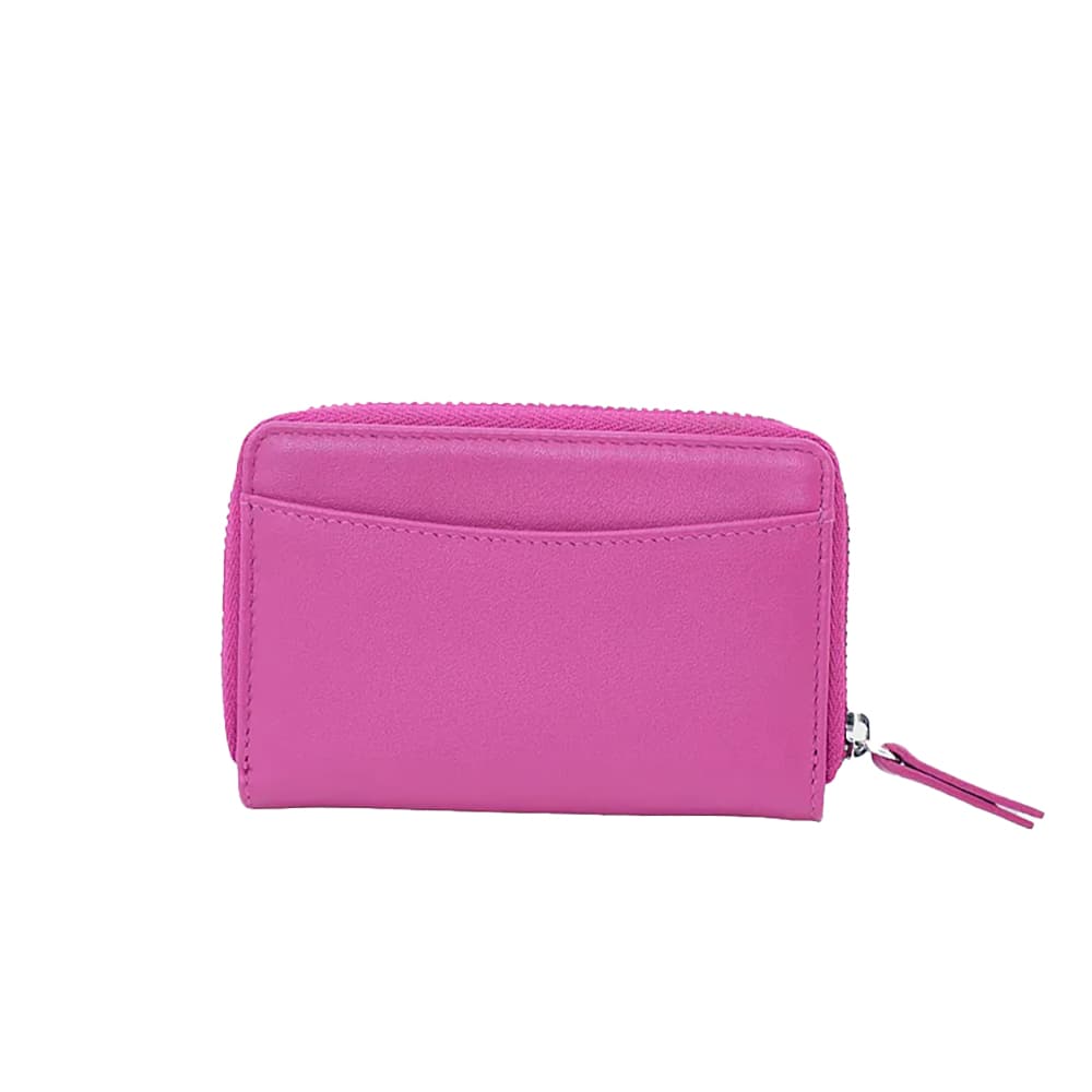 Braun Büffel Mini peněženka JOY z pravé kůže s RFID ochranou – kompaktní a stylová růžová 41311-294-087 3