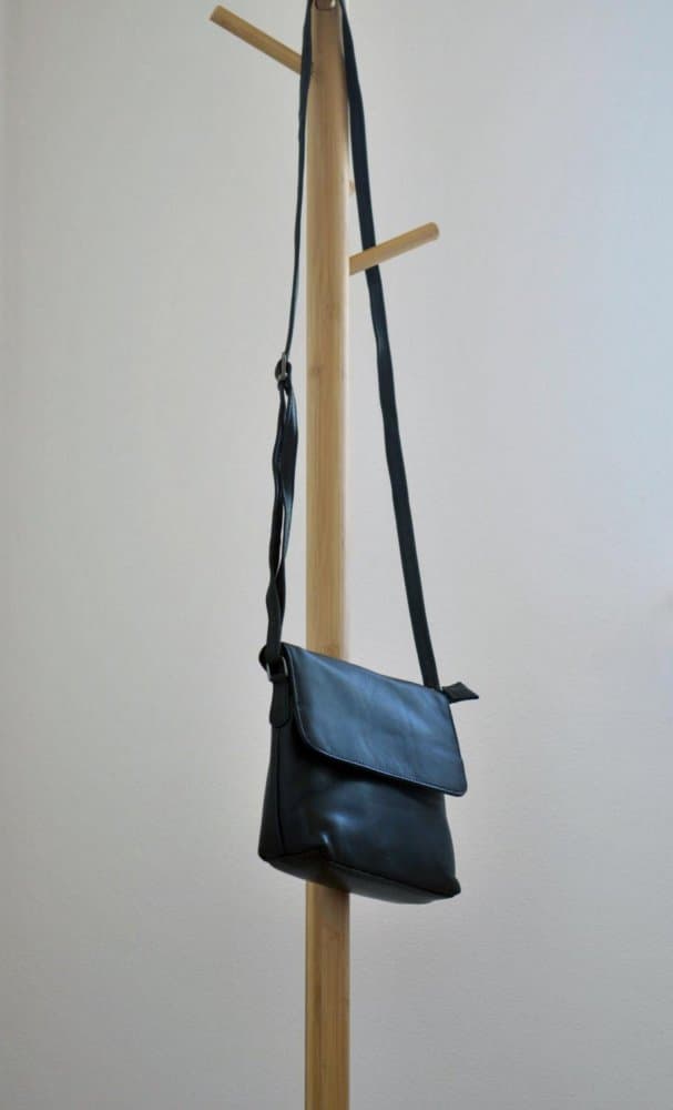 New bags leather malá kabelka přes rameno LB-204 černá 5