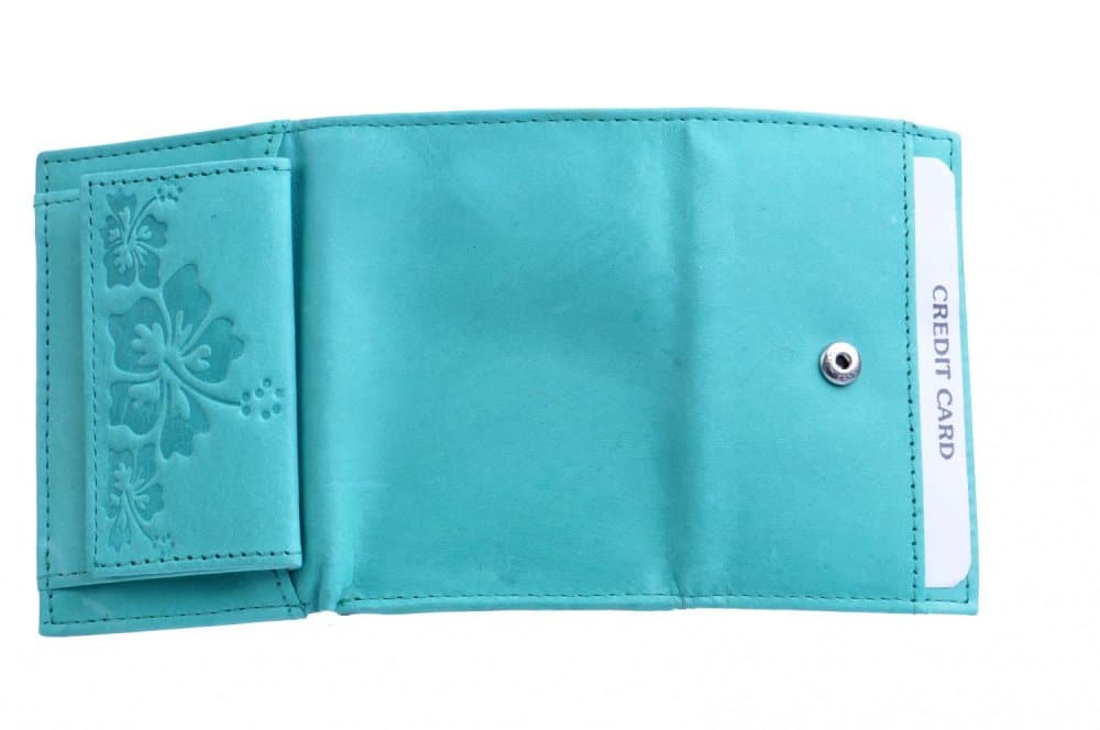 Malá peněženka HJP 7116-A TYRKYS-GREEN 6