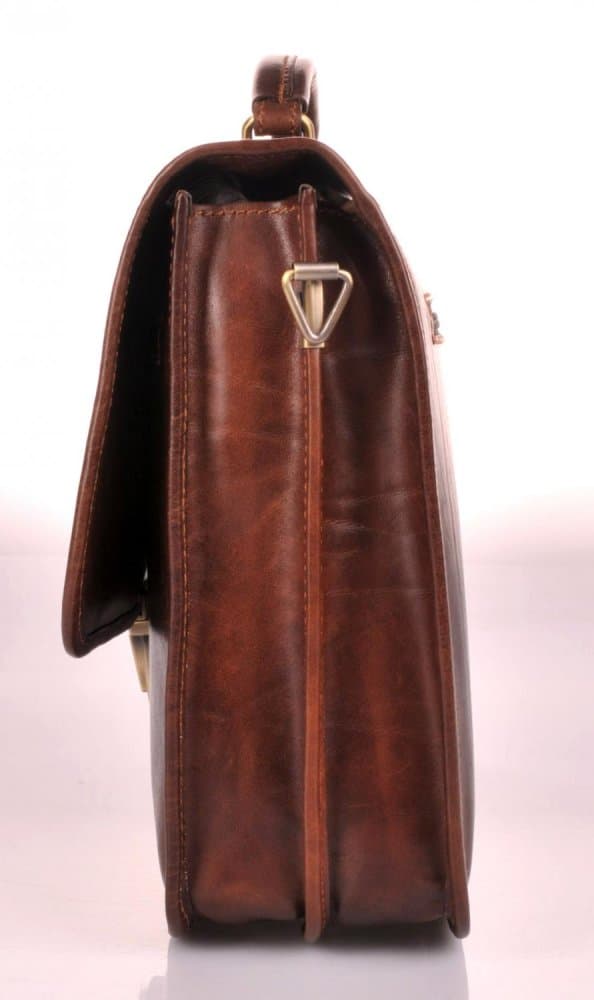 Giglio leather pánská kožená aktovka 224 NZ hnědá 4