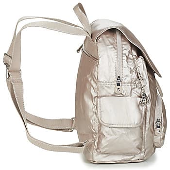 Batoh Kipling City Pack S, zlatá 3