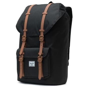 Pánský batoh Herschel Little America Backpack - Black Saddle Brown 3