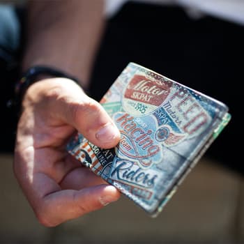 Pánská peněženka Skpat Packs Regalo Marroquineria, modrá 3