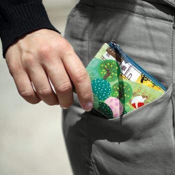 Peněženka Jaslen Packs Regalo Marroquineria, červená 3