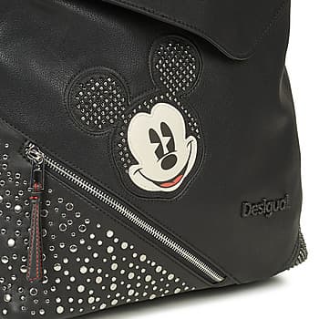 Batoh Desigual Back Mickey Studstyle Jerseymax PU Black 4