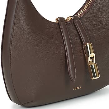 Kabelka přes rameno Furla Goccia, hnědá 4