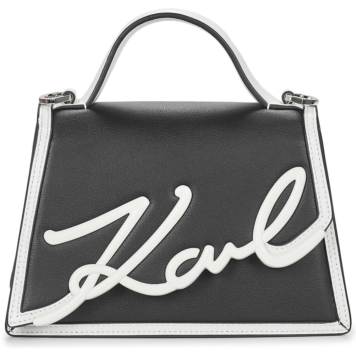 Kabelka přes rameno Karl Lagerfeld K/Signature 2.0 SP SM CB