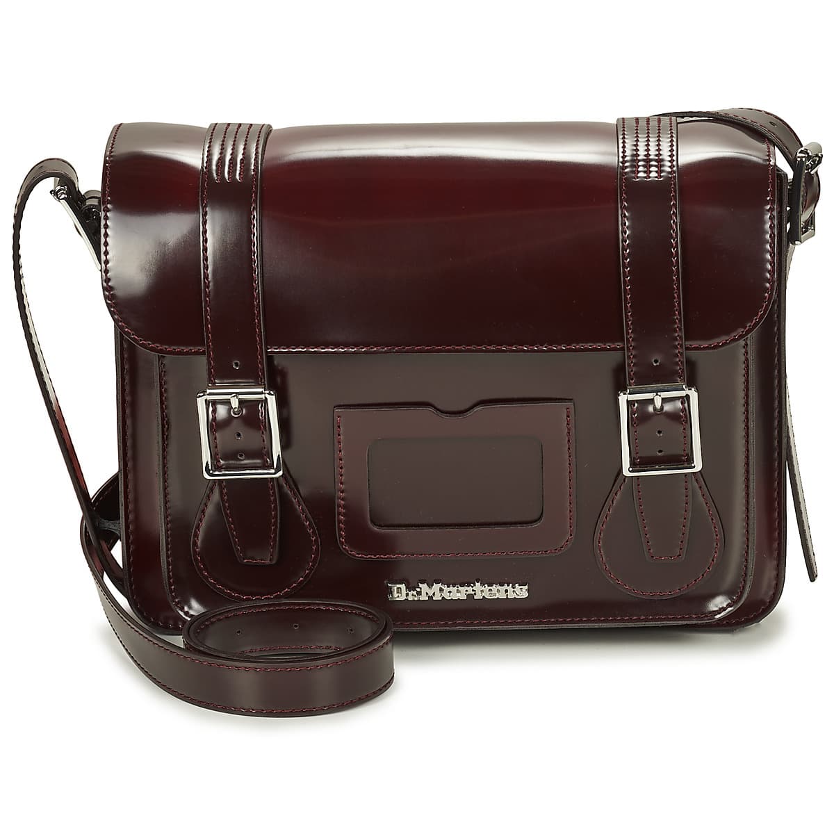 Kabelka přes rameno Dr. Martens 11" Satchel, červená