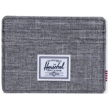 Pánská peněženka Herschel Charlie Wallet - Raven Crosshatch