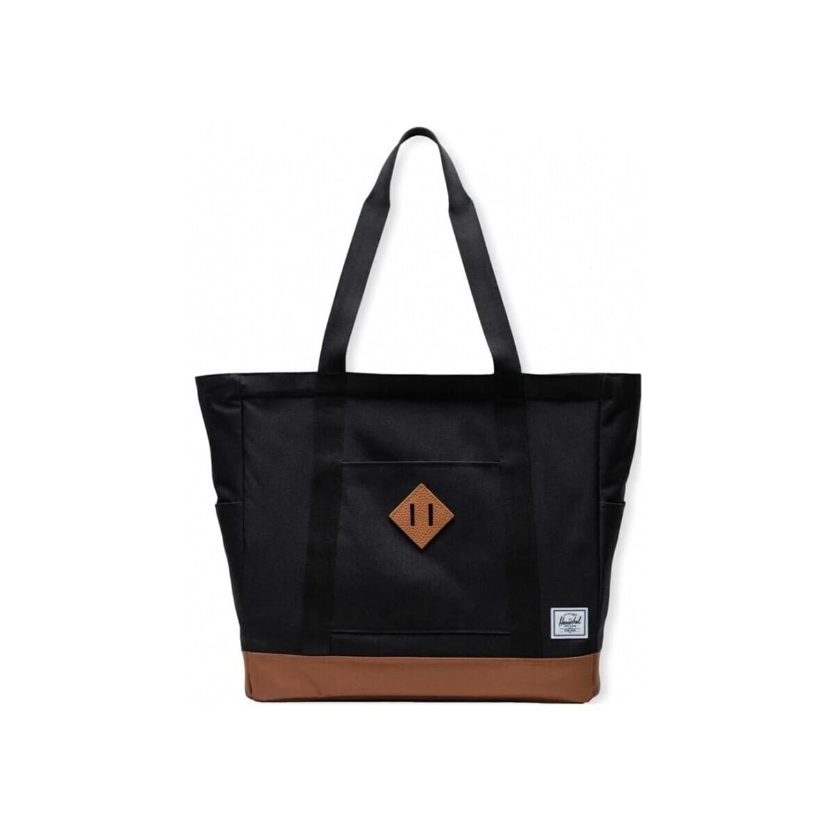Pánský batoh Herschel Heritage Tote - Black/Saddle Brown