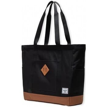 Pánský batoh Herschel Heritage Tote - Black/Saddle Brown 2