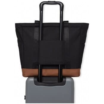 Pánský batoh Herschel Heritage Tote - Black/Saddle Brown 4