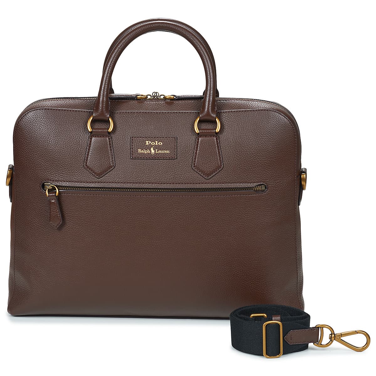 Pánská taška na dokumenty Polo Ralph Lauren Commuter-Messenger-Medium, hnědá