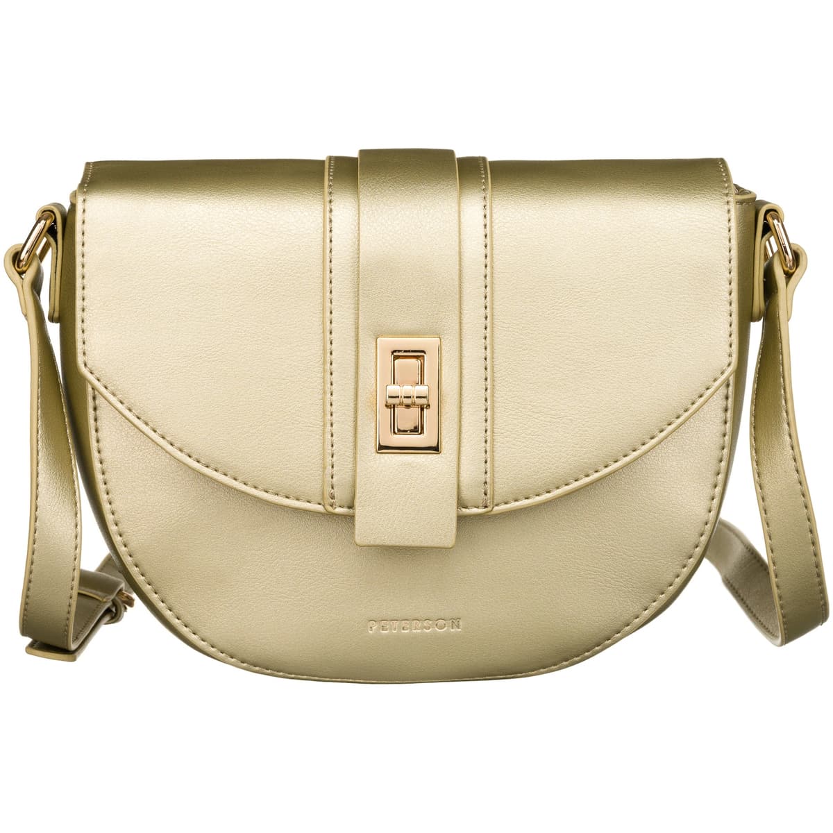 Peterson Dámská crossbody kabelka Break zlatá