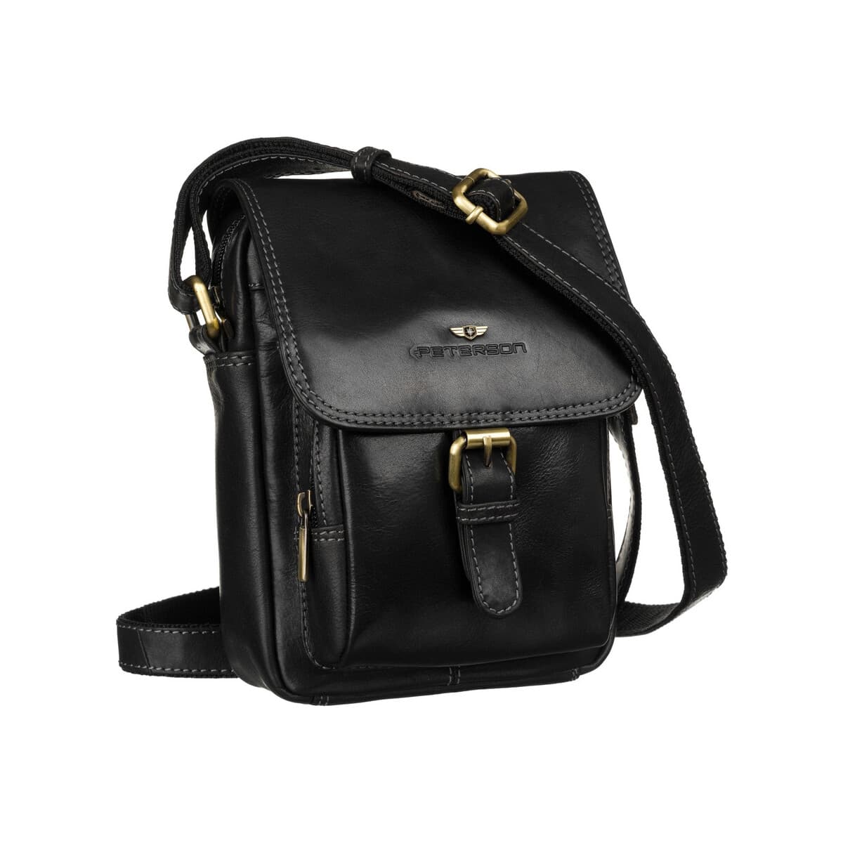 Peterson Pánská crossbody taška Moving černá