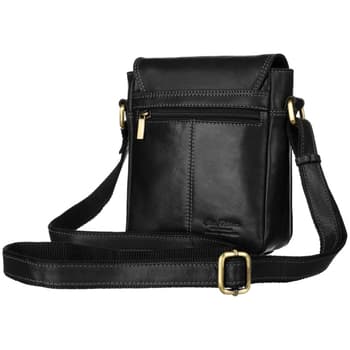 Peterson Pánská crossbody taška Crocodile černá 3