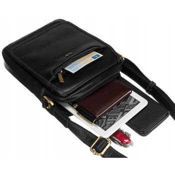 Peterson Pánská crossbody taška Neeham černá 4