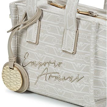 Kabelka Emporio Armani Tote M Canvas Jaquard Monogram 4