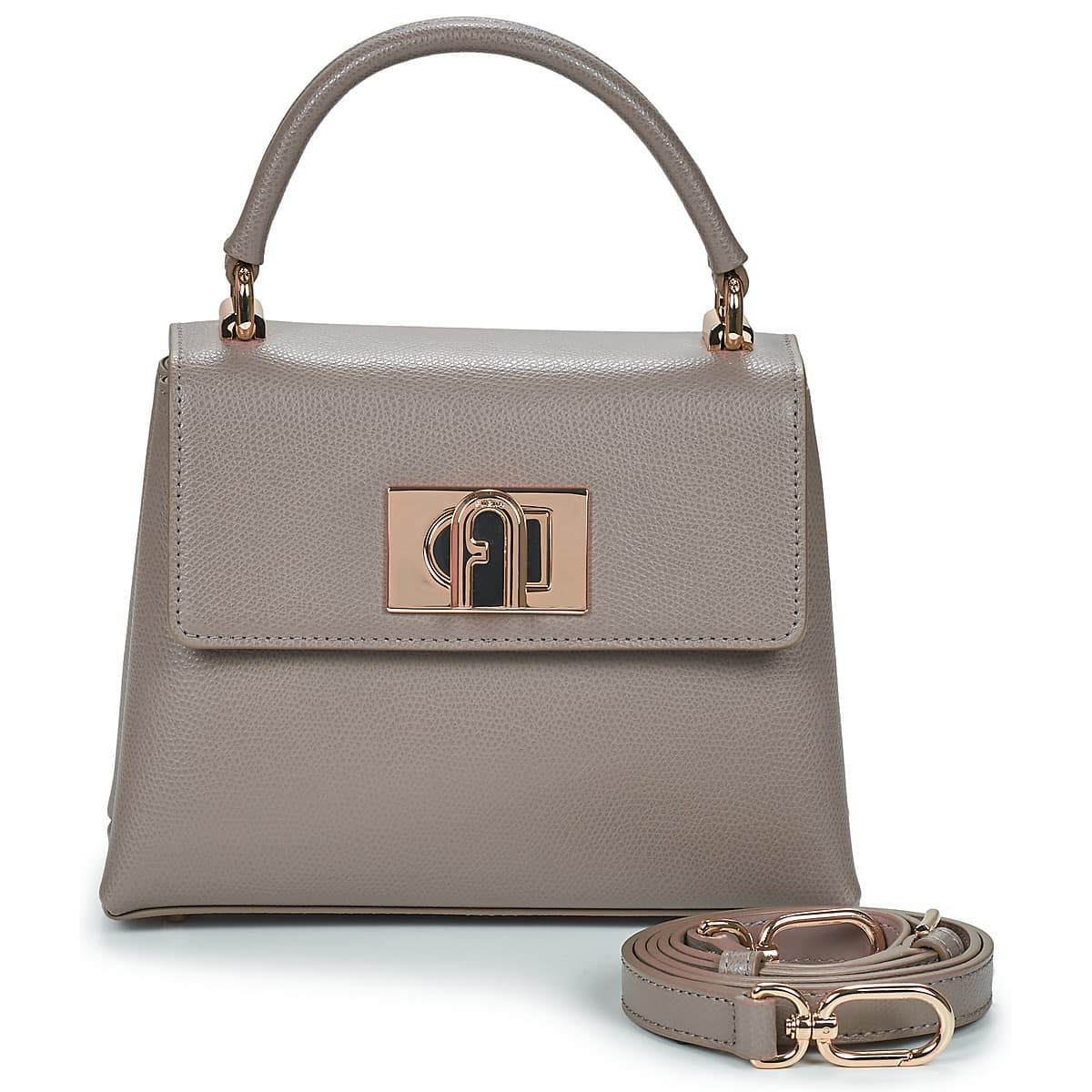 Kabelka Furla 1927 Mini TOP Handle, hnědá