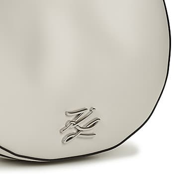 Kabelka přes rameno Karl Lagerfeld K/Autograph Moon Shoulder BAG, bílá 4