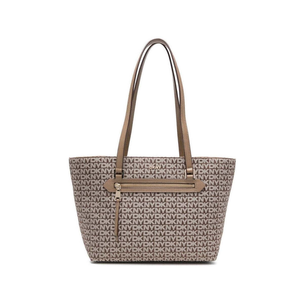 Kabelka DKNY, hnědá