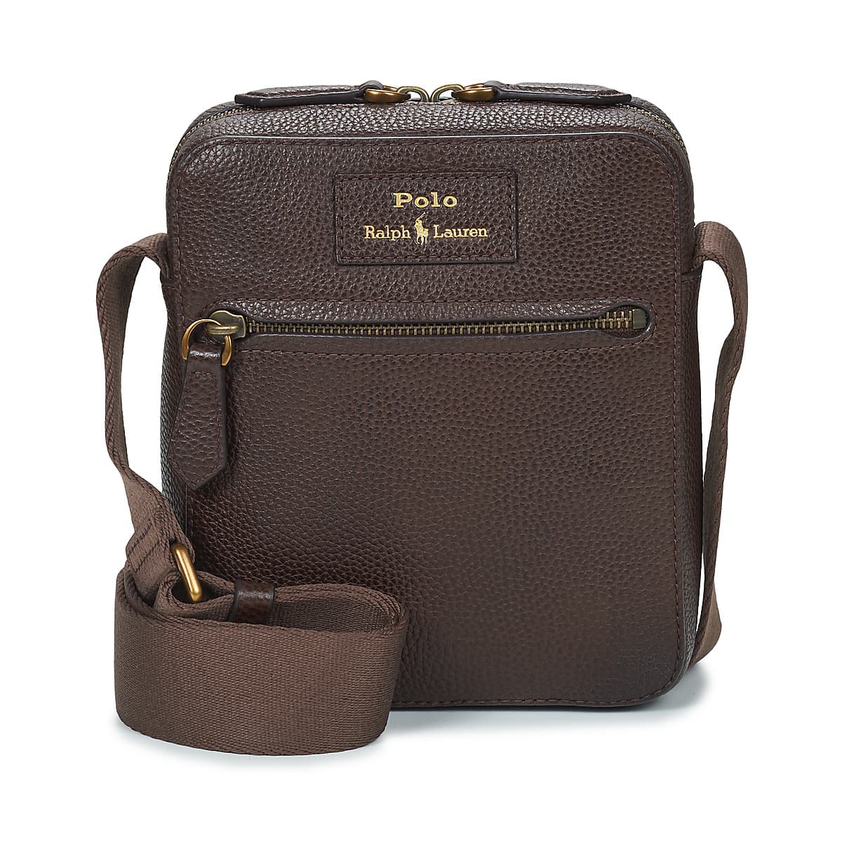 Pánská taška Polo Ralph Lauren Crossbody Small, hnědá