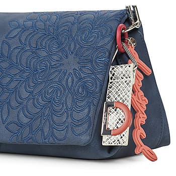 Kabelka přes rameno Desigual Sierra Naron Medium Flap, modrá 4