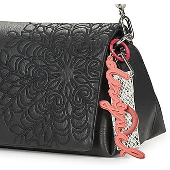 Kabelka přes rameno Desigual Sierra Naron Medium Flap, černá 4
