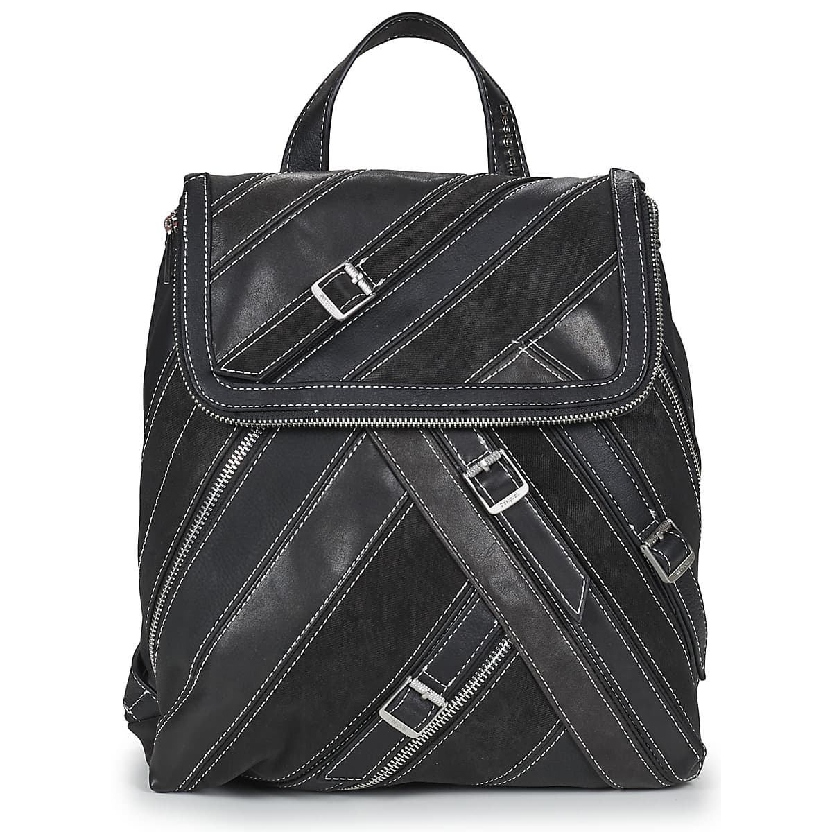 Batoh Desigual Backpack Fibonacci Hampton Mini, černá