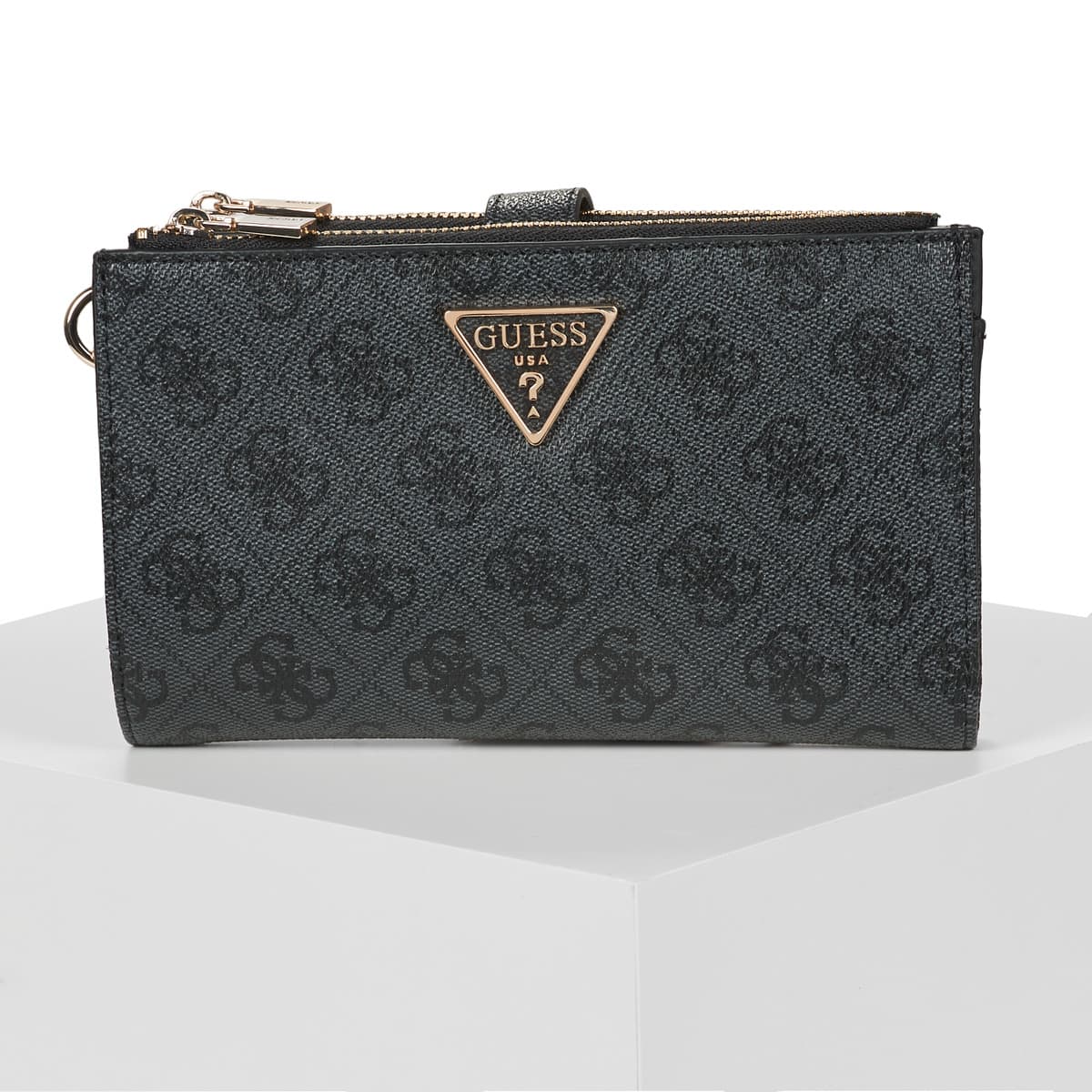 Peněženka Guess Laurel II SLG DBL ZIP Orgnzr