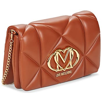 Kabelka přes rameno Love Moschino Embossed Quilted JC4043, hnědá 2