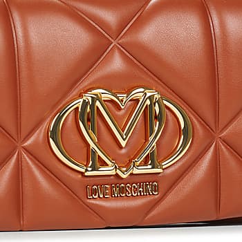 Kabelka přes rameno Love Moschino Embossed Quilted JC4043, hnědá 4