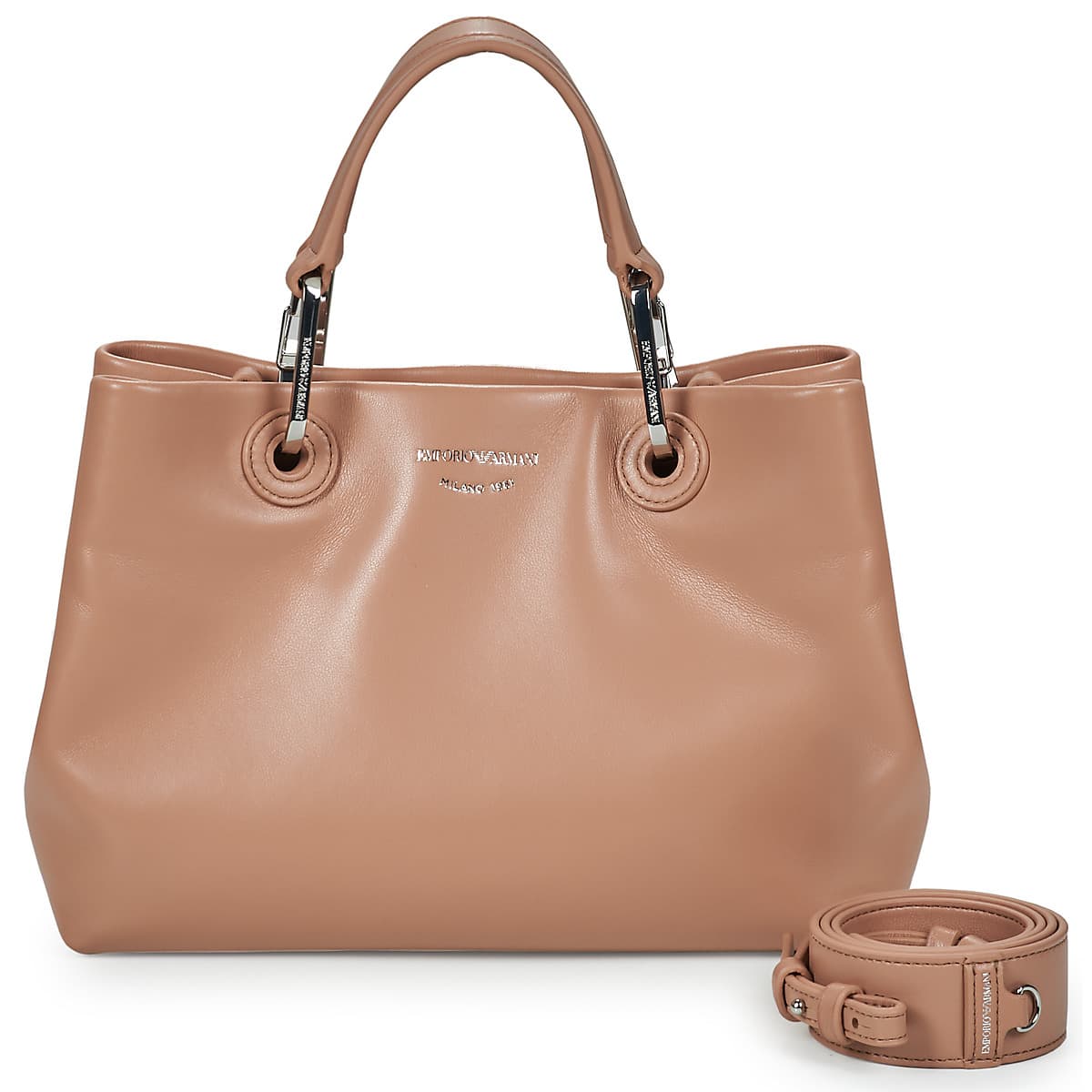 Kabelka Emporio Armani Myea Small Borsa, béžová