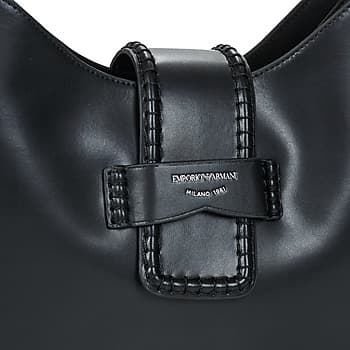 Kabelka přes rameno Emporio Armani Hobo M Plain Leather 4