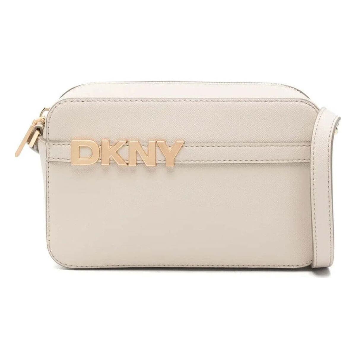 Kabelka přes rameno DKNY, béžová