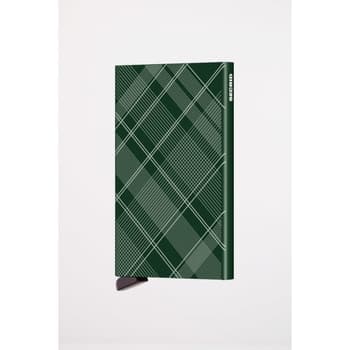 Pánská peněženka Secrid Tartan, zelená 4