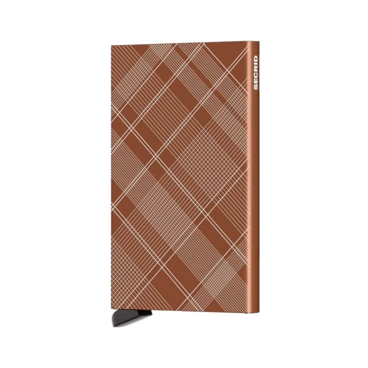 Pánská peněženka Secrid Tartan, hnědá
