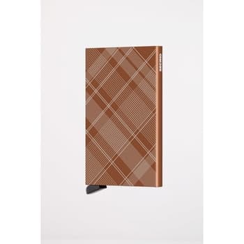 Pánská peněženka Secrid Tartan, hnědá 4