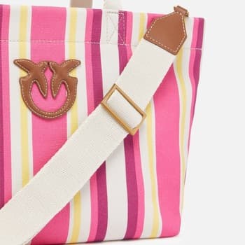 Kabelka Pinko Shopper Mediano, růžová 3