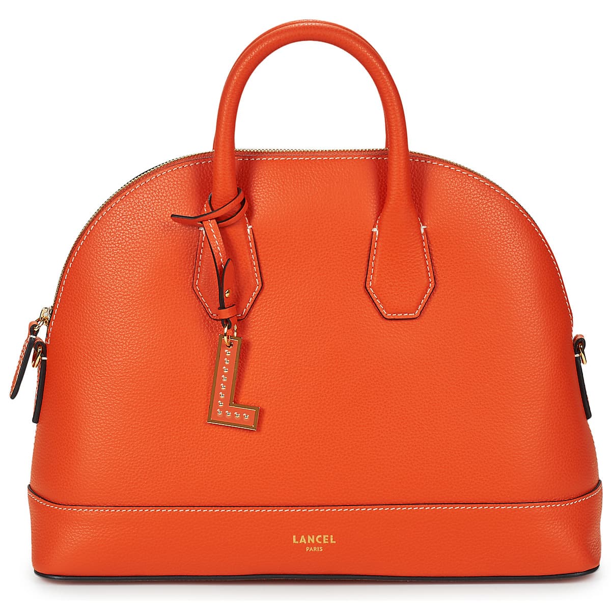 Kabelka Lancel Belleville DE Lancel M, oranžová