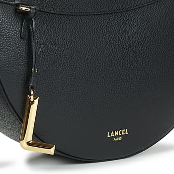 Kabelka přes rameno Lancel Faubourg DE Lancel Halfmoon ZIP, černá 4