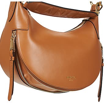 Kabelka přes rameno Lancel Origami DE Lancel S ZIP Hobo, hnědá 4
