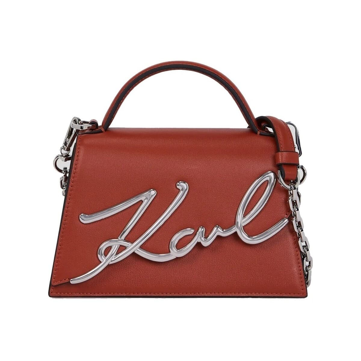 Kabelka přes rameno Karl Lagerfeld Signature 2.0 Md Crossbody