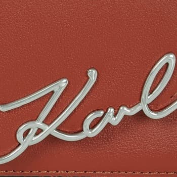Peněženka Karl Lagerfeld K Signature Cont Cb Wallet, červená 4